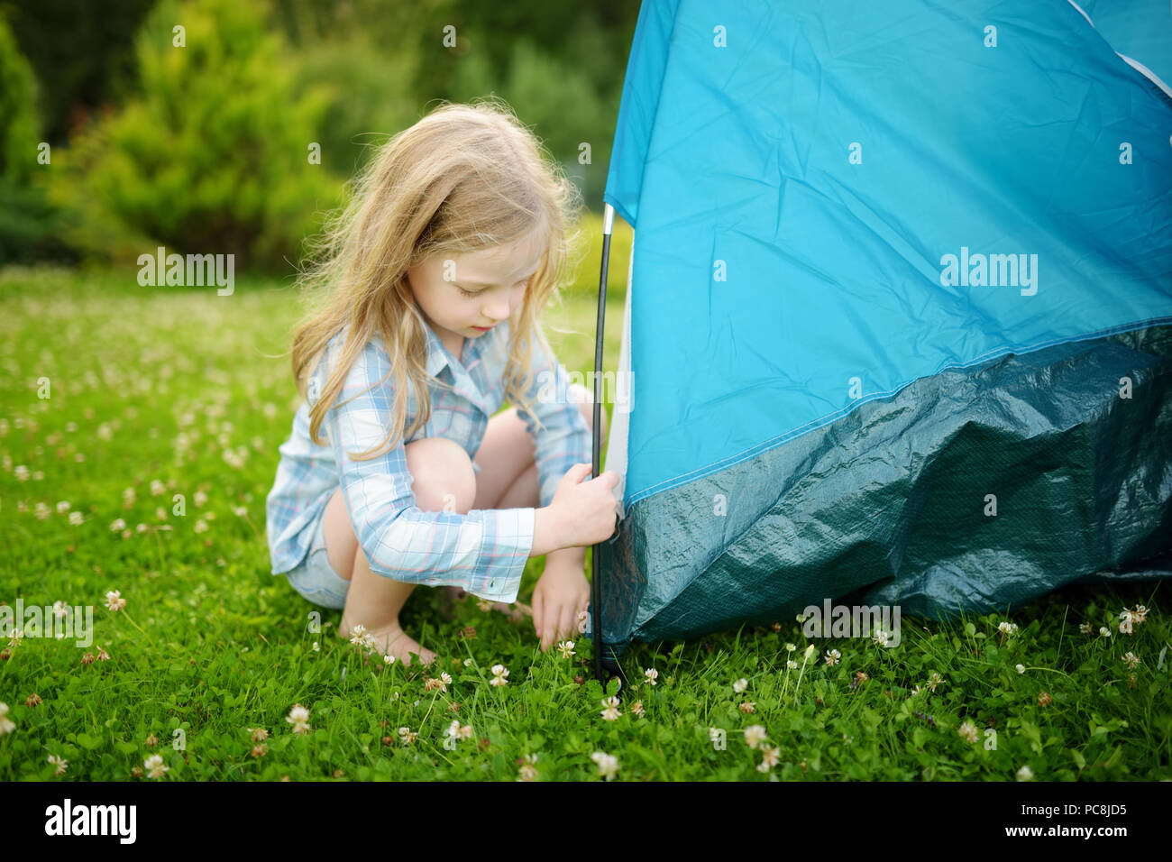 Campingplatz mädchen Amateur Und