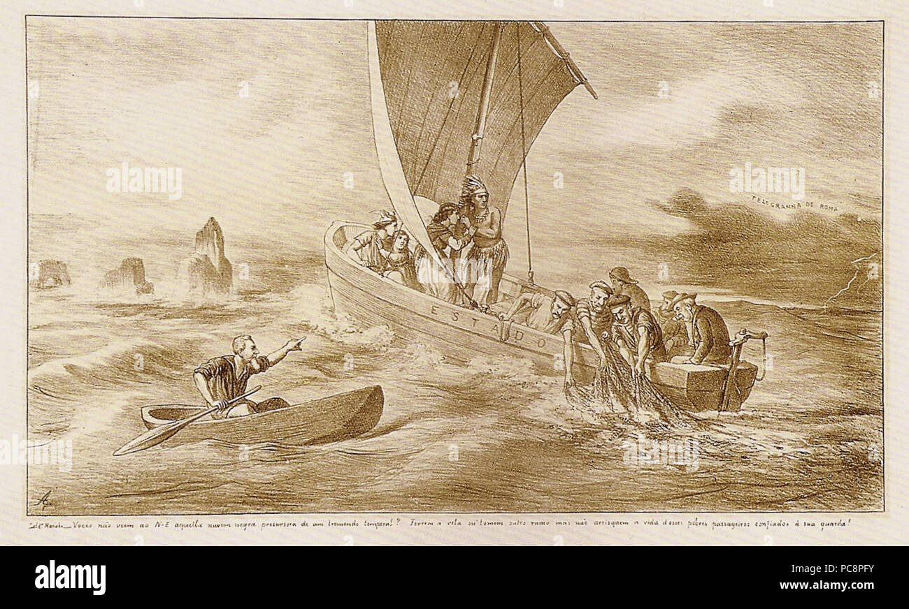 7 Angelo Agostini-Sem título (Mapro) Stockfoto