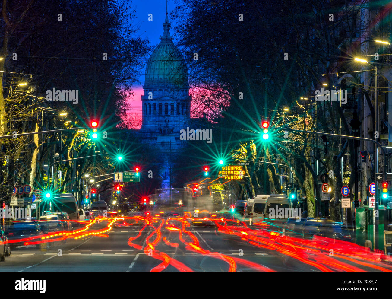Argentinien nationale Parlament (Congreso). Buenos Aires, Argentinien
