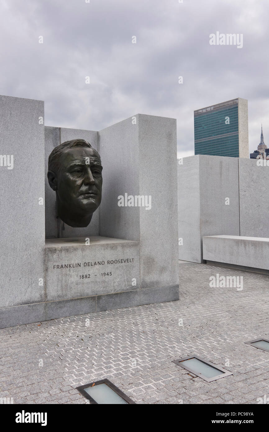 Franklin D. Roosevelt vier Freiheiten Park Stockfoto