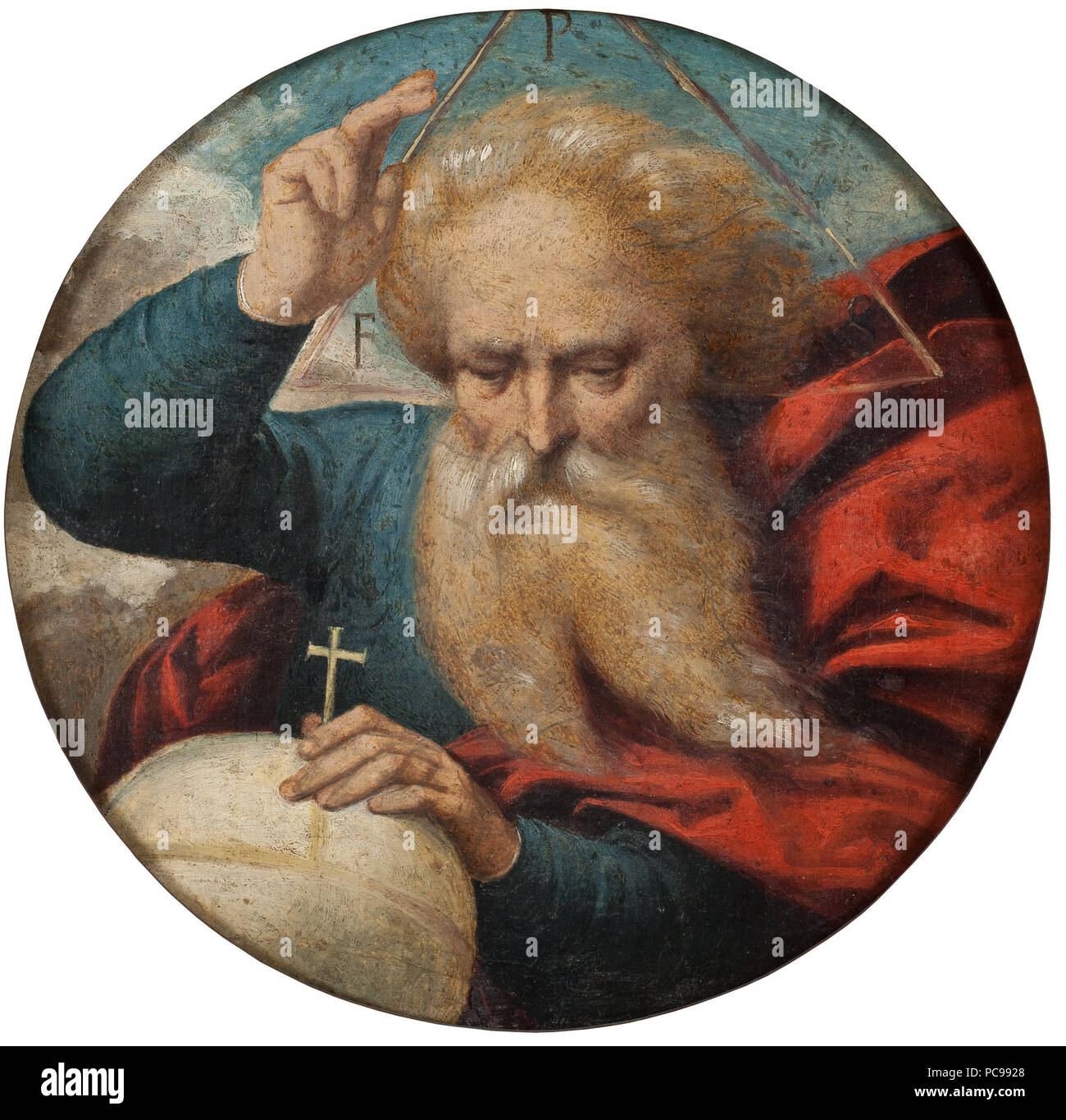 39 Gottes Segen der Erde (Benvenuto Tisi da Garofalo) - Nationalmuseum - 17142 Stockfoto