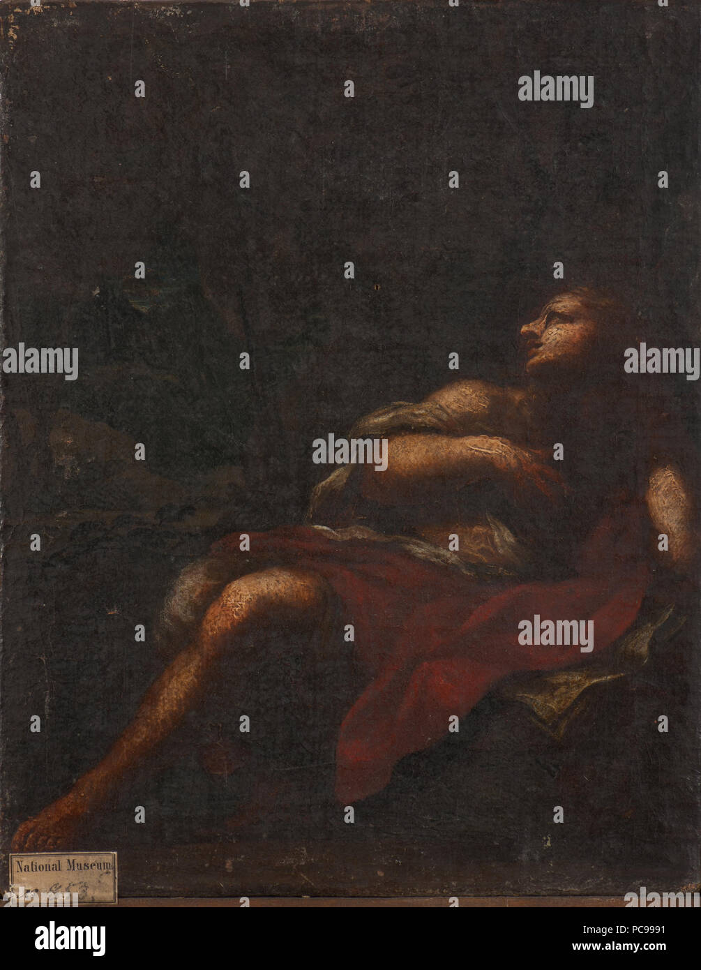 KM 853 53 St. Maria Magdalena - Nationalmuseum - 157996 Stockfoto