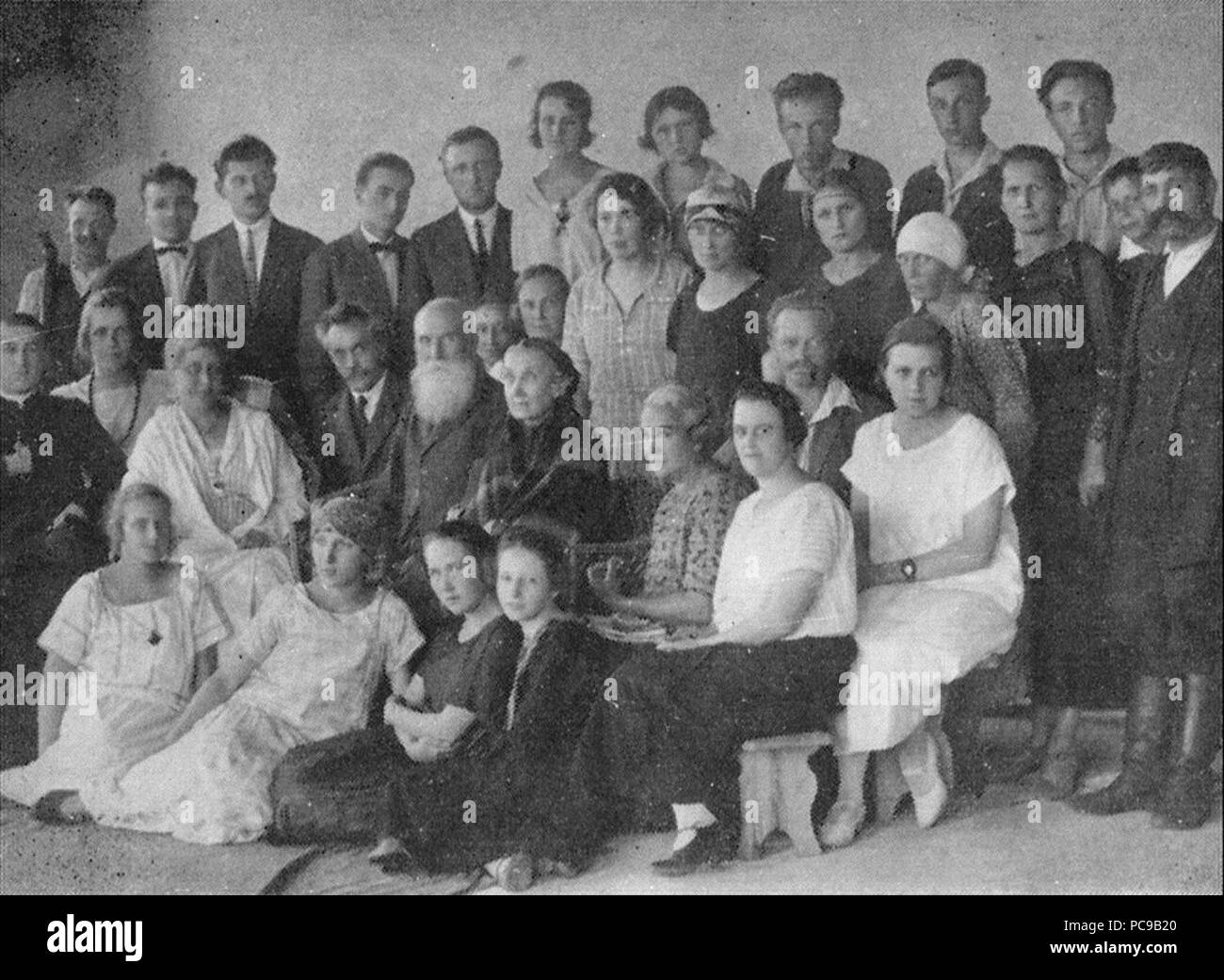 476 Menschen von 'Górka Ca'1920 (FFT gereinigt) Stockfoto