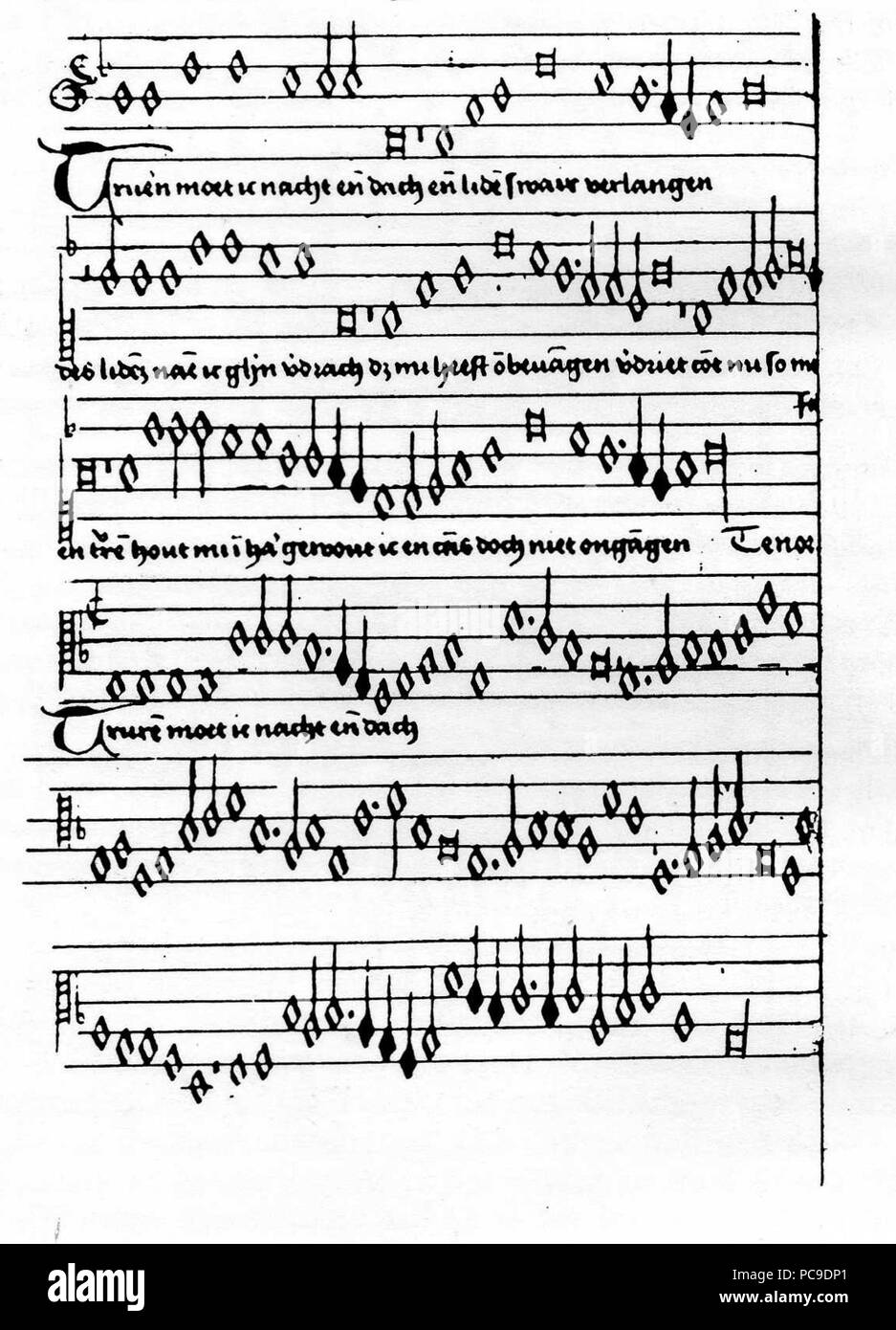 616 Truren moet Ic Stockfoto