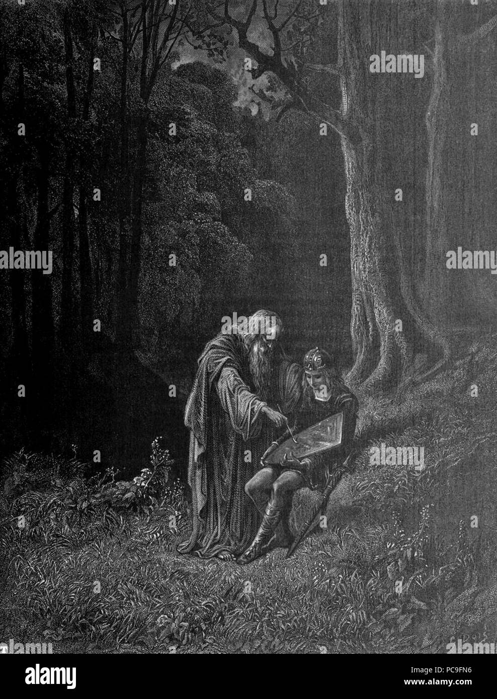 291 Idyllen des Königs 15. Stockfoto