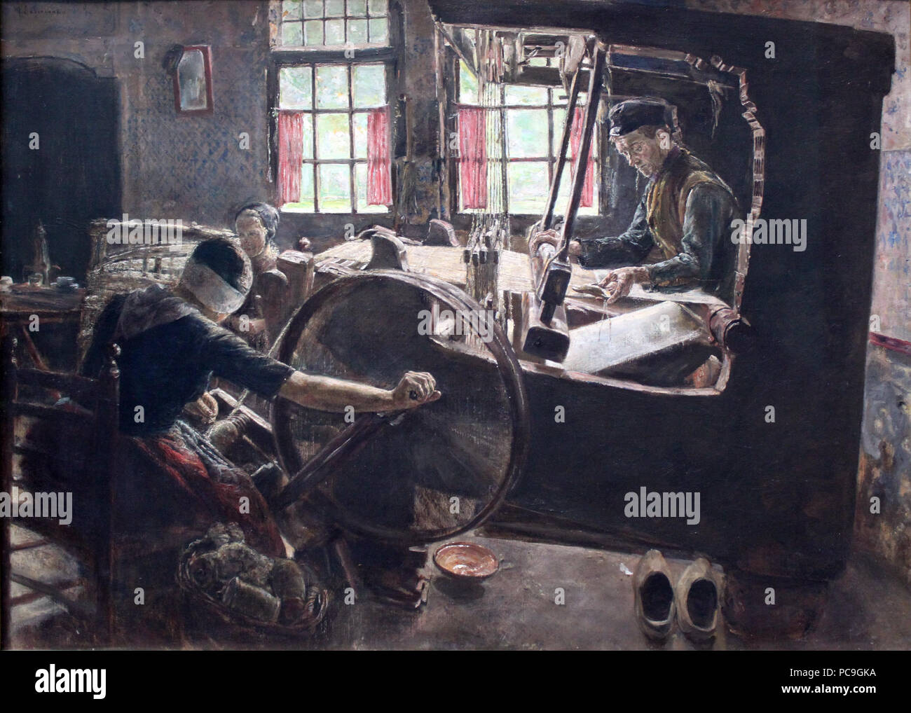 10 1882 Liebermann Weber anagoria Stockfoto