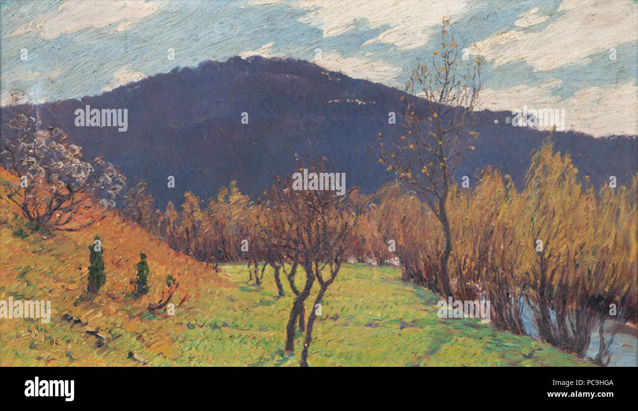 17 Carl Arp - Frühling (1906) Stockfoto