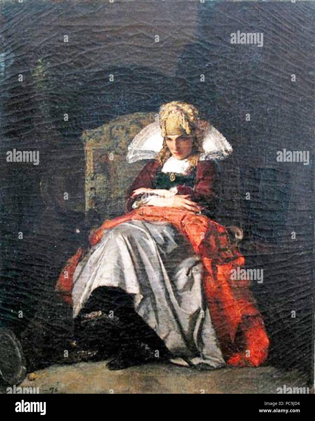 77 Robert Wylie Femme de Pont-Aven Stockfoto