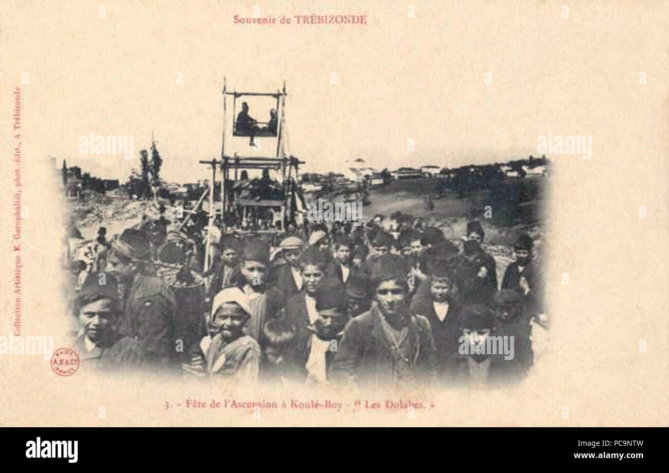 77 Bayram Trapezunt Stockfoto