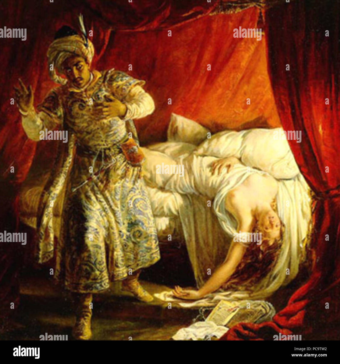 459 Otello-Alexandre-Marie Colin 1829 Stockfoto