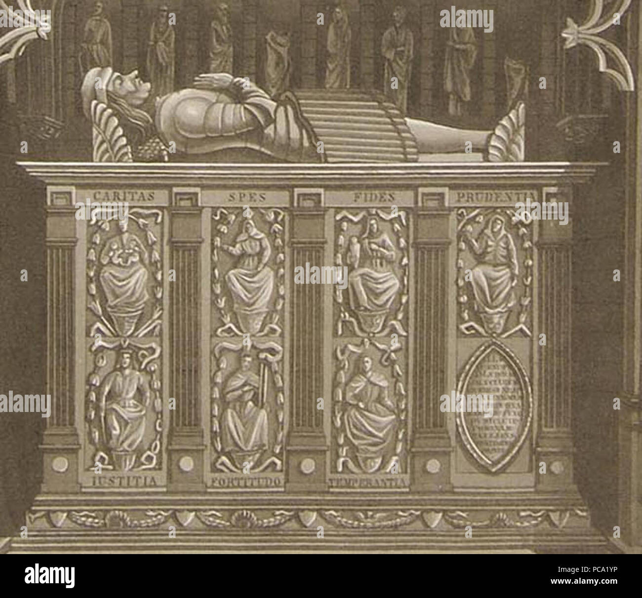 377 Louis II. von Saluzzo Stockfoto