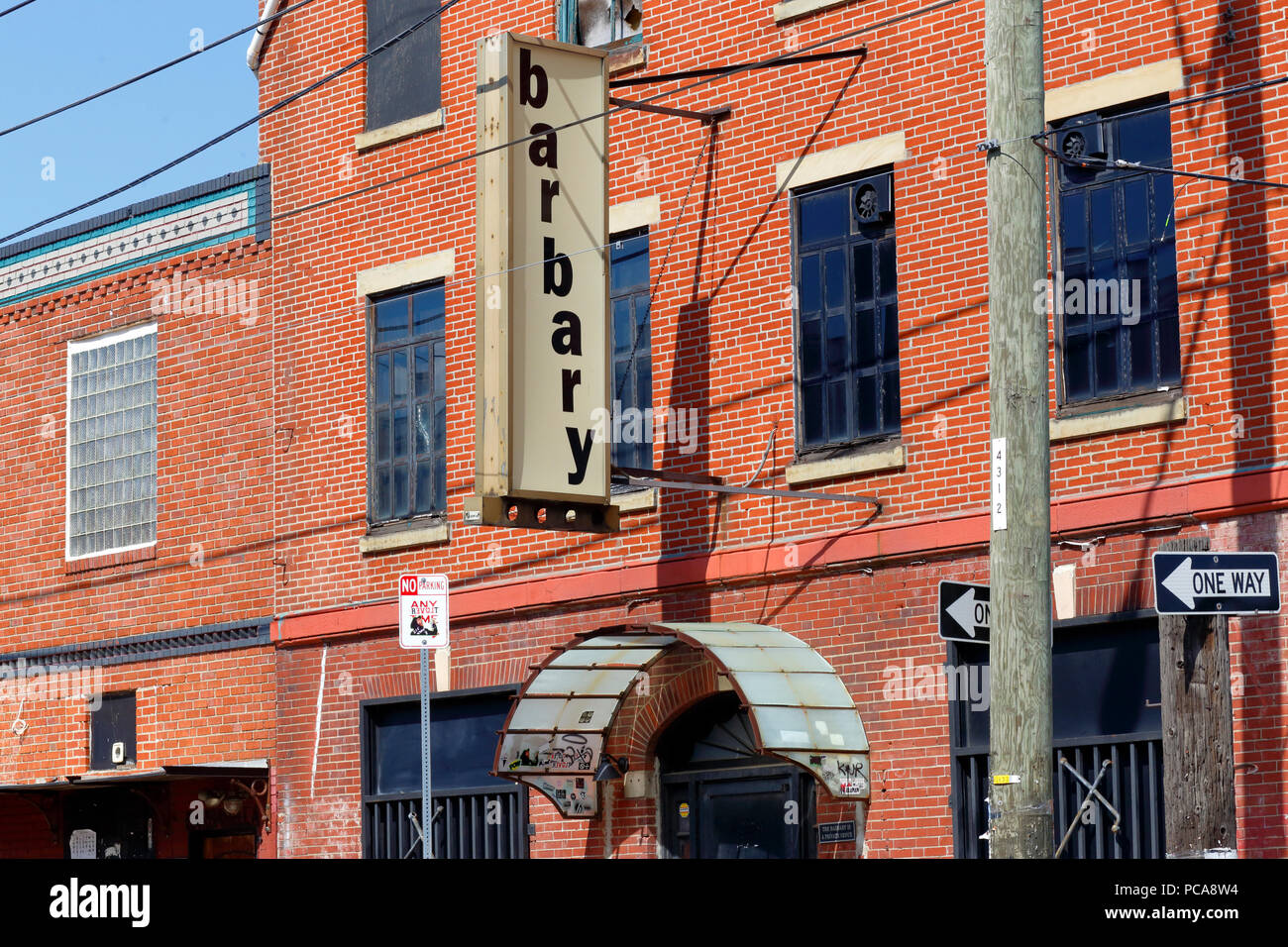 Die Barbary, 951 Frankford Ave, Philadelphia, PA Stockfoto