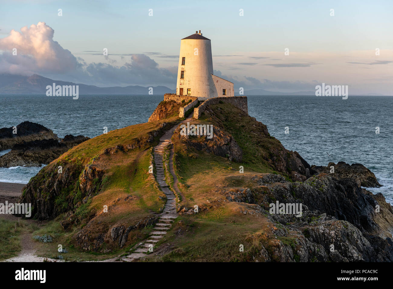 Ynys Llanddwyn Stockfoto