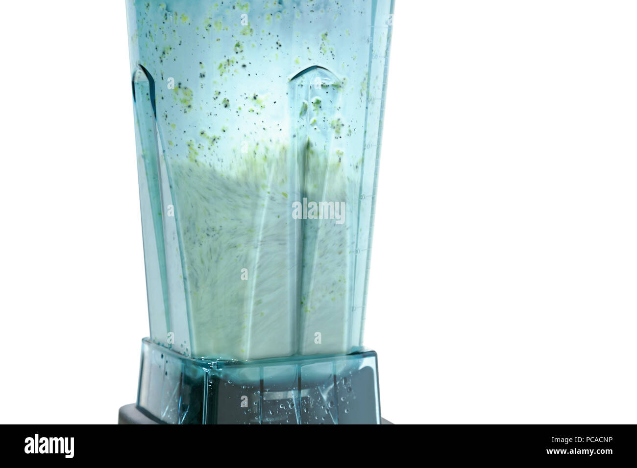 Energie Smoothie. Blending Zutaten für Energie smoothie Stockfoto