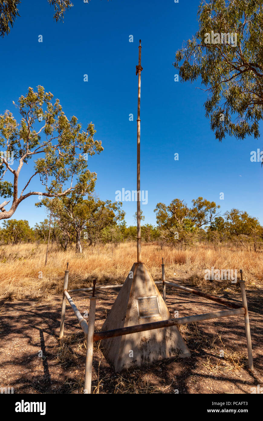 ALEXANDER FORREST, OVERLAND TELEGRAPH LINE, ROYAL WEST AUSTRALIAN HISTORICAL SOCIETY UND KATHERINE HISTORICAL Stockfoto