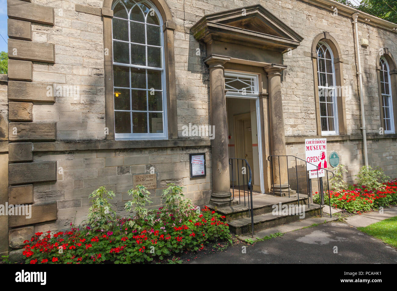 Das Courthouse Museum in Ripon, North Yorkshire, England, Großbritannien Stockfoto