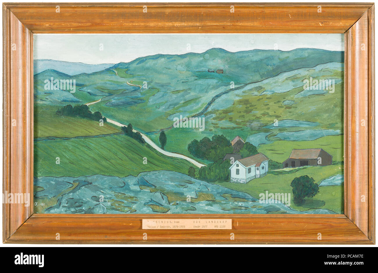 93 Waste Land (Ivar Arosenius) - Nationalmuseum - 26039 Stockfoto