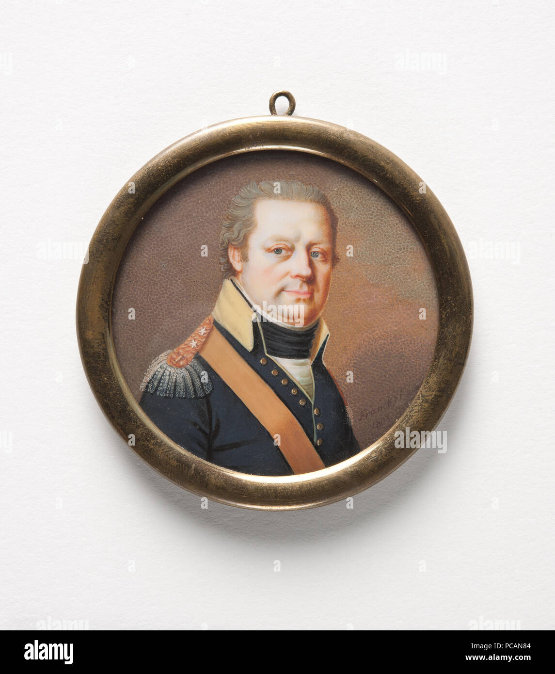 73 Baron Carl Fredrik Bennett, Major, Meister des königlichen Haushalts (Liepmann Fraenckel) - Nationalmuseum - 24090 Stockfoto