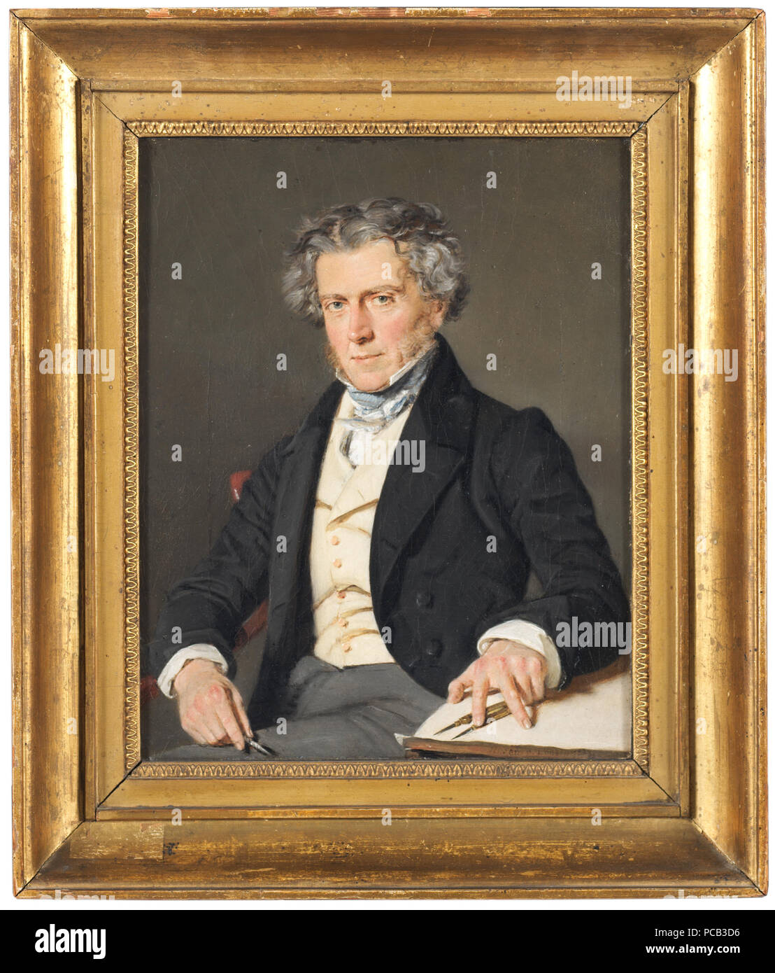 19 Charles Robert Cocquerell (1788-1863), Architekt (Christian Albrecht Jensen) - Nationalmuseum - 180230 Stockfoto