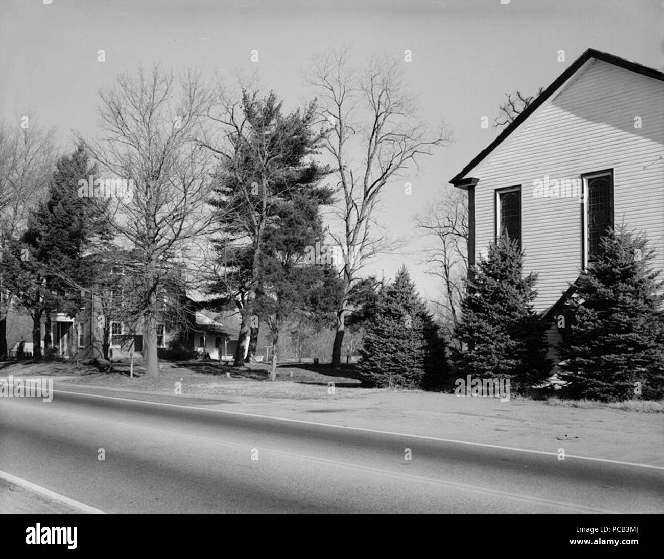 Aikens Taverne Historic District, USA 40 & DE-896, Newark (New Castle County, Illinois). Stockfoto