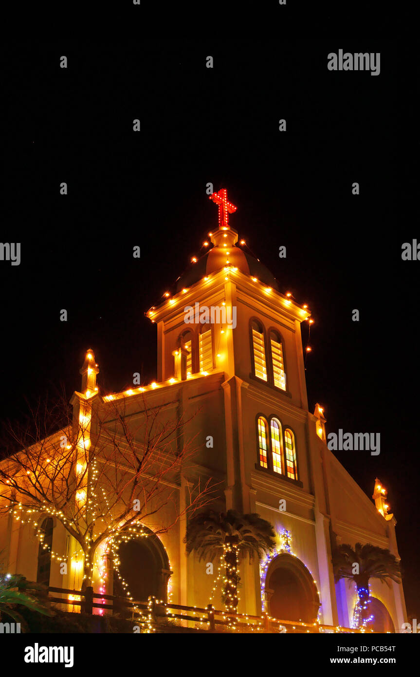 Ooe Kirche, Präfektur Kumamoto, Japan Stockfoto