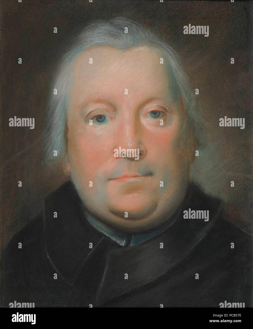 49 Portret księdza Piotr Śliwickiego Stockfoto