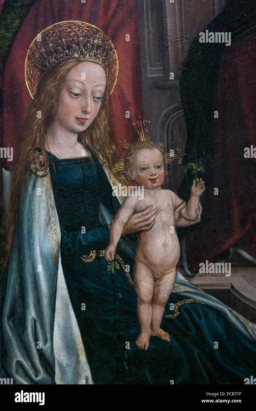 595 Die Familie von St. Anne Stockfoto