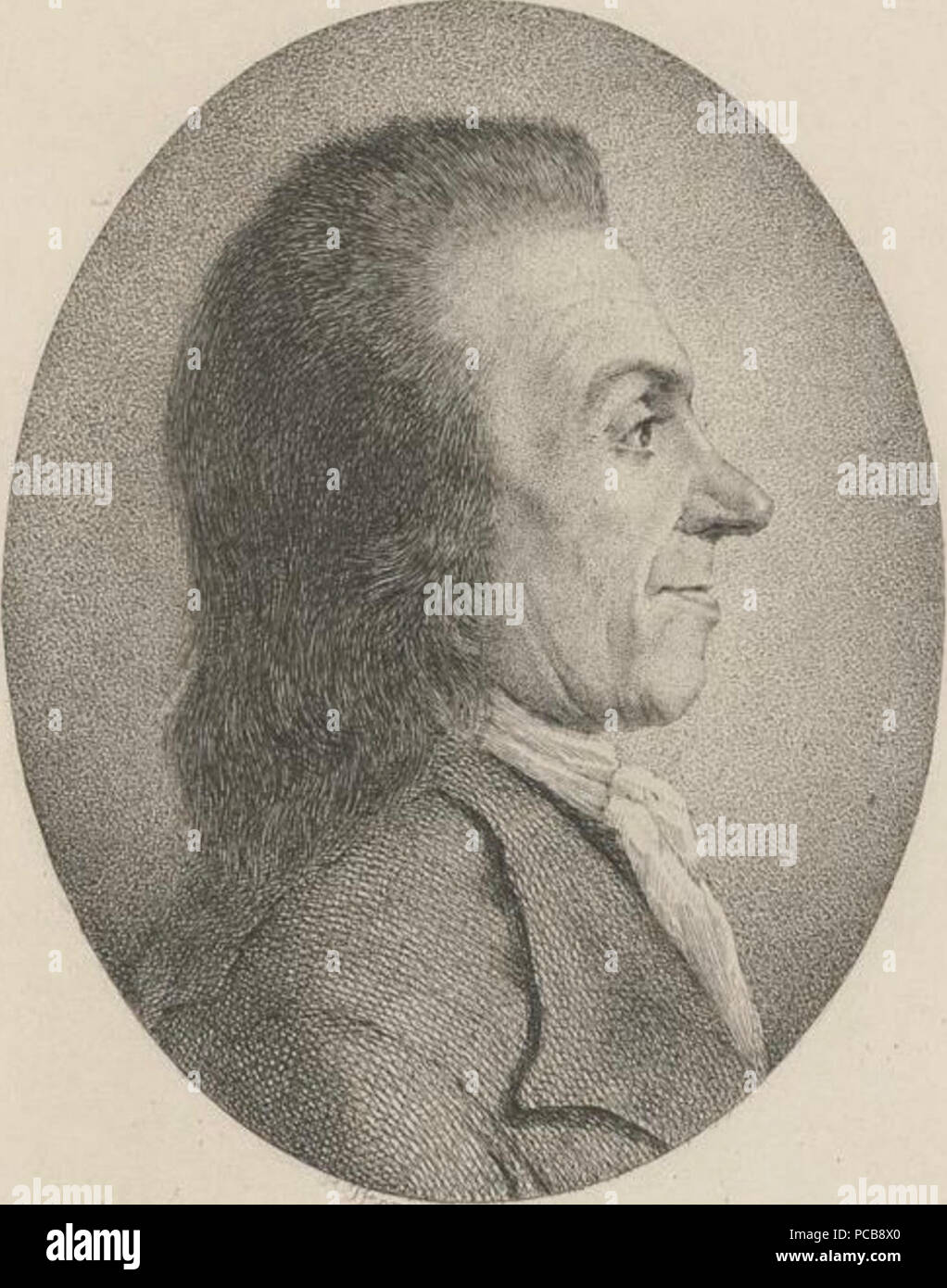 270 Heinrich Pfenninger Johann Heinrich Pestalozzi Stockfoto