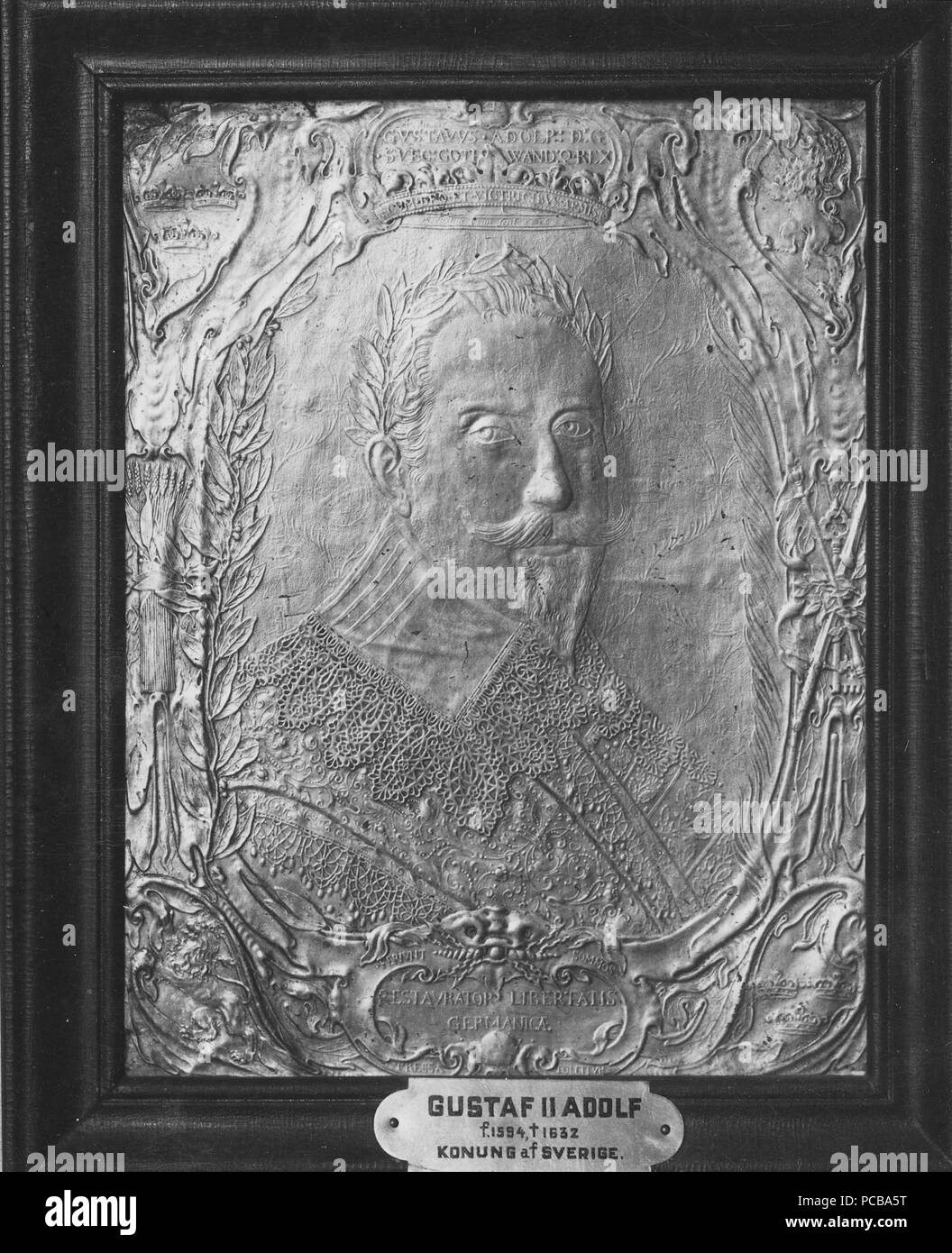 40 Gustav II Adolf, 1594-1632, Kung av Sverige (servaes Kock) - Nationalmuseum - 16125 Stockfoto