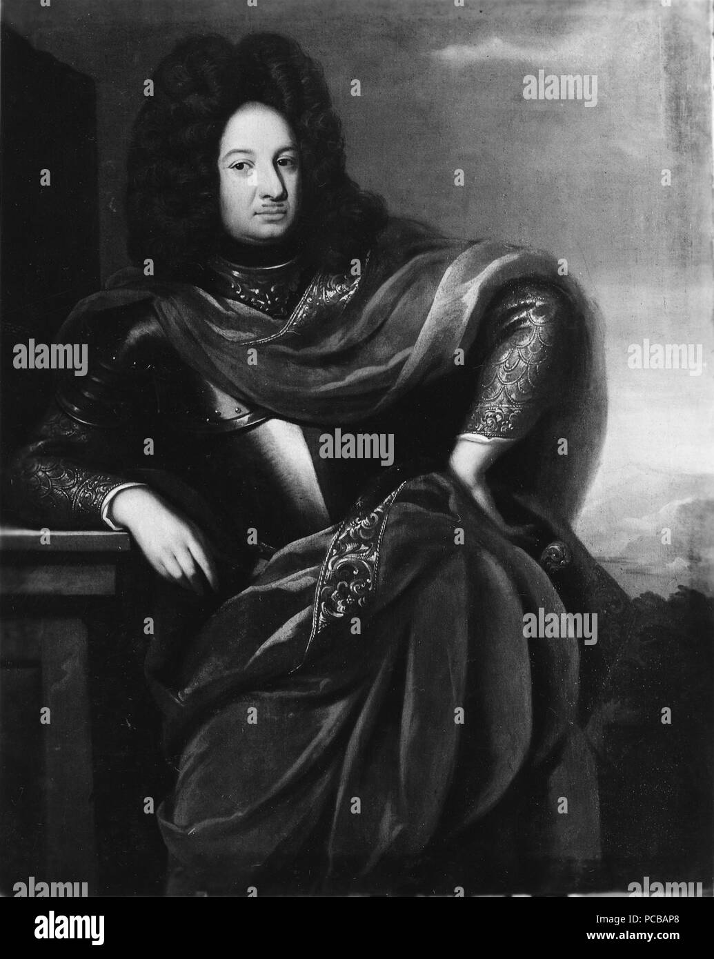 65 Nils Posse af Säby, 1660-1723 (Georg Engelhard Schröder) - Nationalmuseum - 39775 Stockfoto