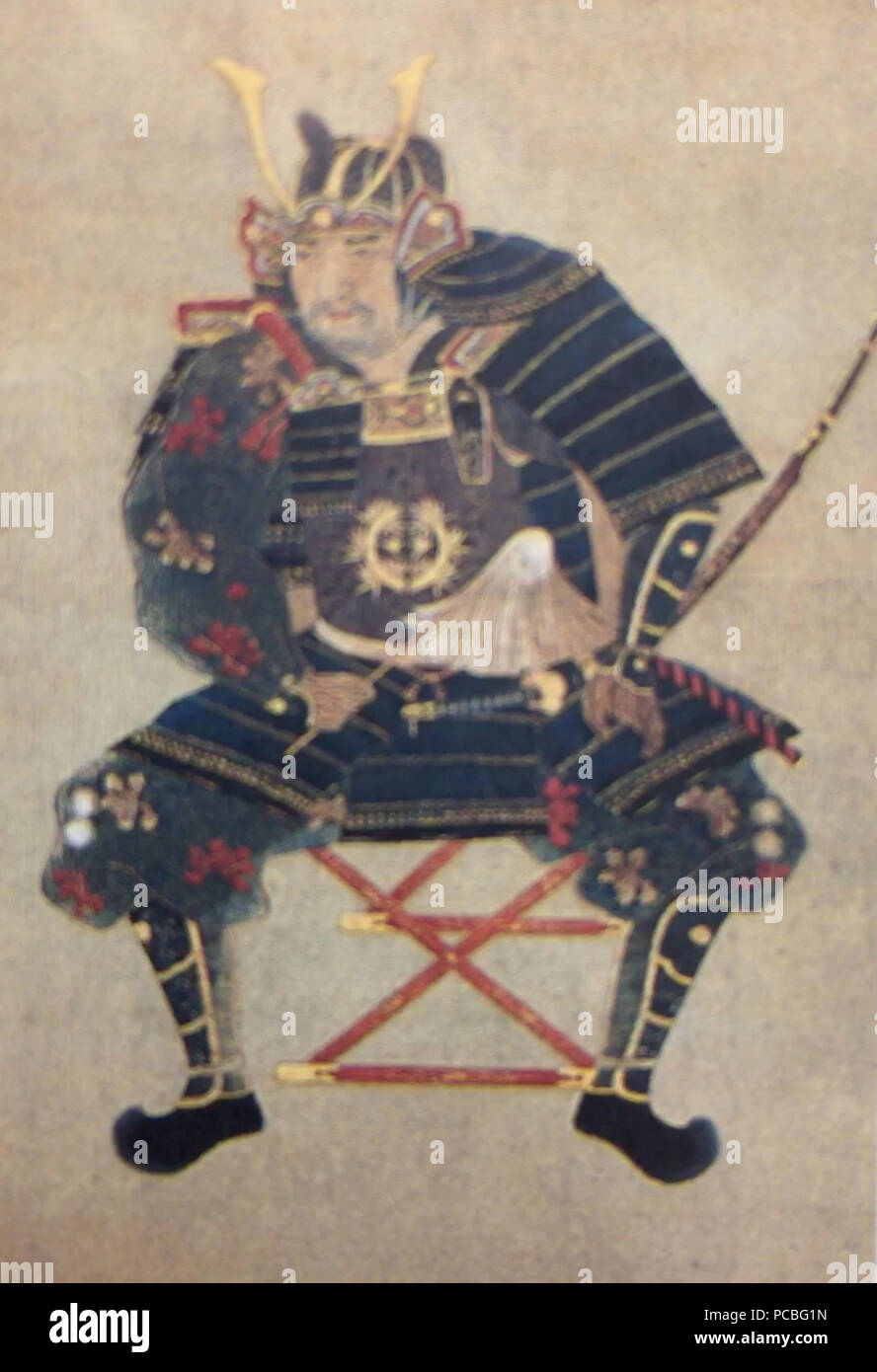 154 Datum Shigezane Stockfoto