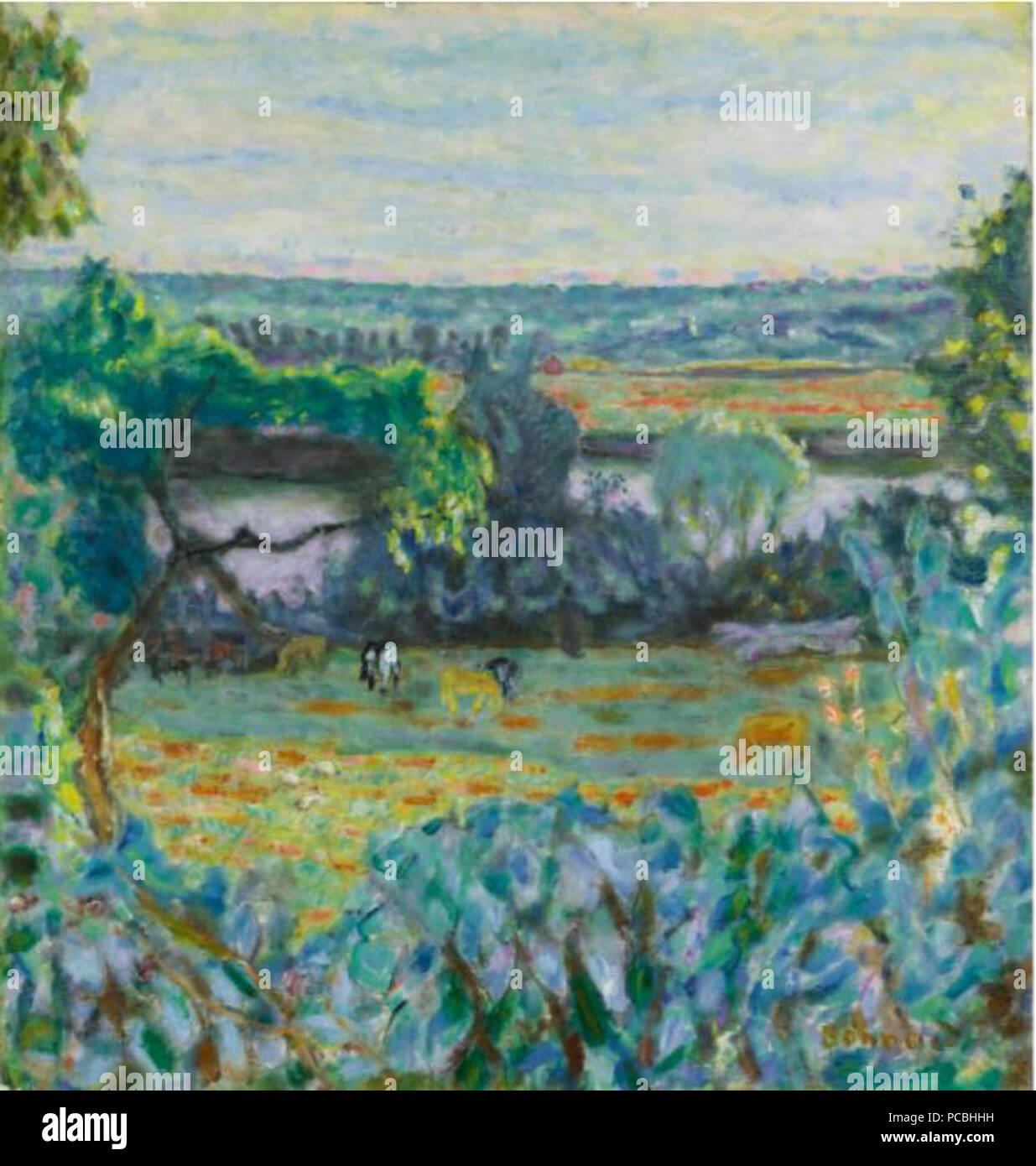 91 JOUR DÉCLINANT; Vernon, Le Soir Stockfoto