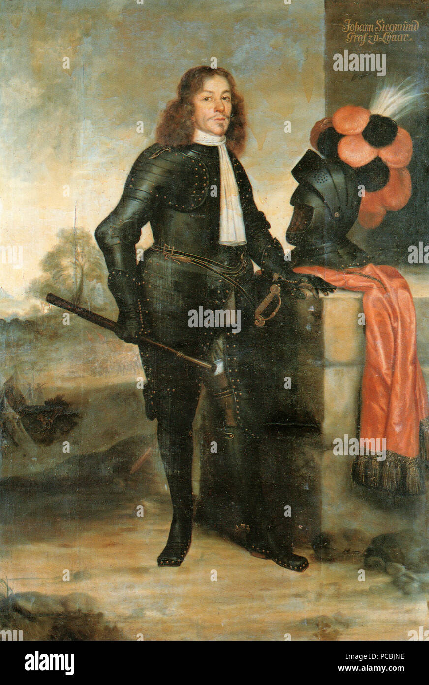 320 JohannSiegmundvonLynar Stockfoto