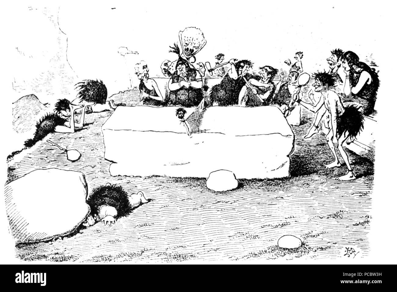 38 Herr's Punch Buch von Sport (Abbildung Seite 107) Stockfoto