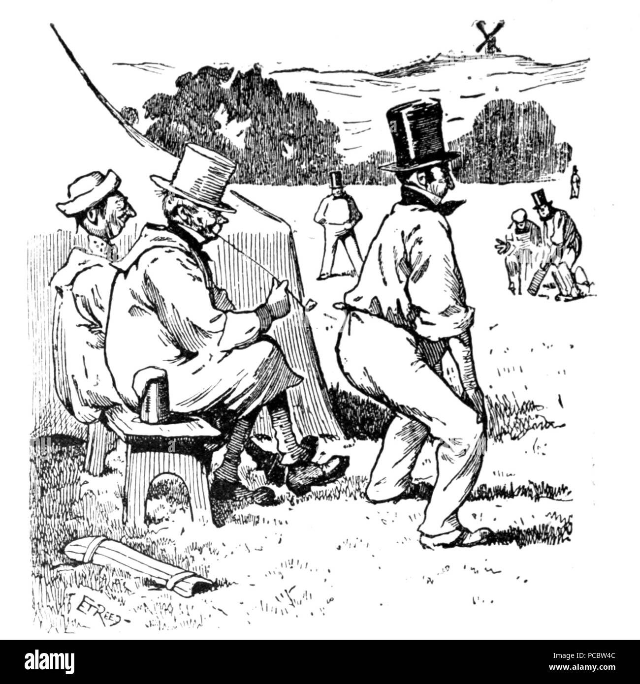 38 Herr's Punch Buch von Sport (Abbildung Seite 12). Stockfoto