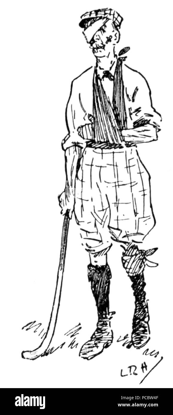 38 Herr's Punch Buch von Sport (Abbildung auf Seite 124) Stockfoto