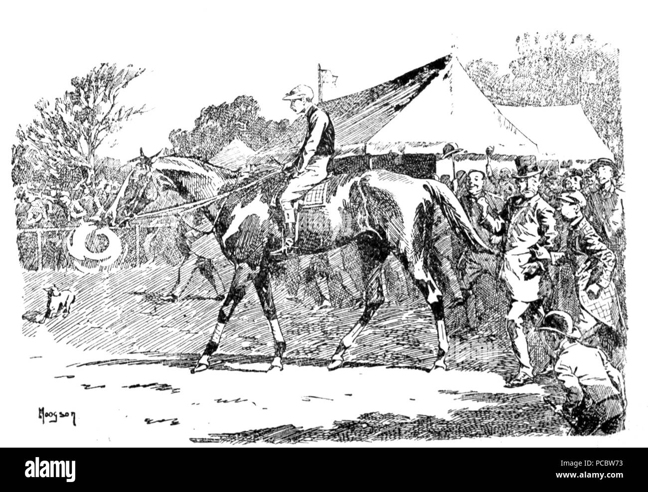 39 Herr's Punch Buch von Sport (Abbildung auf Seite 172) Stockfoto