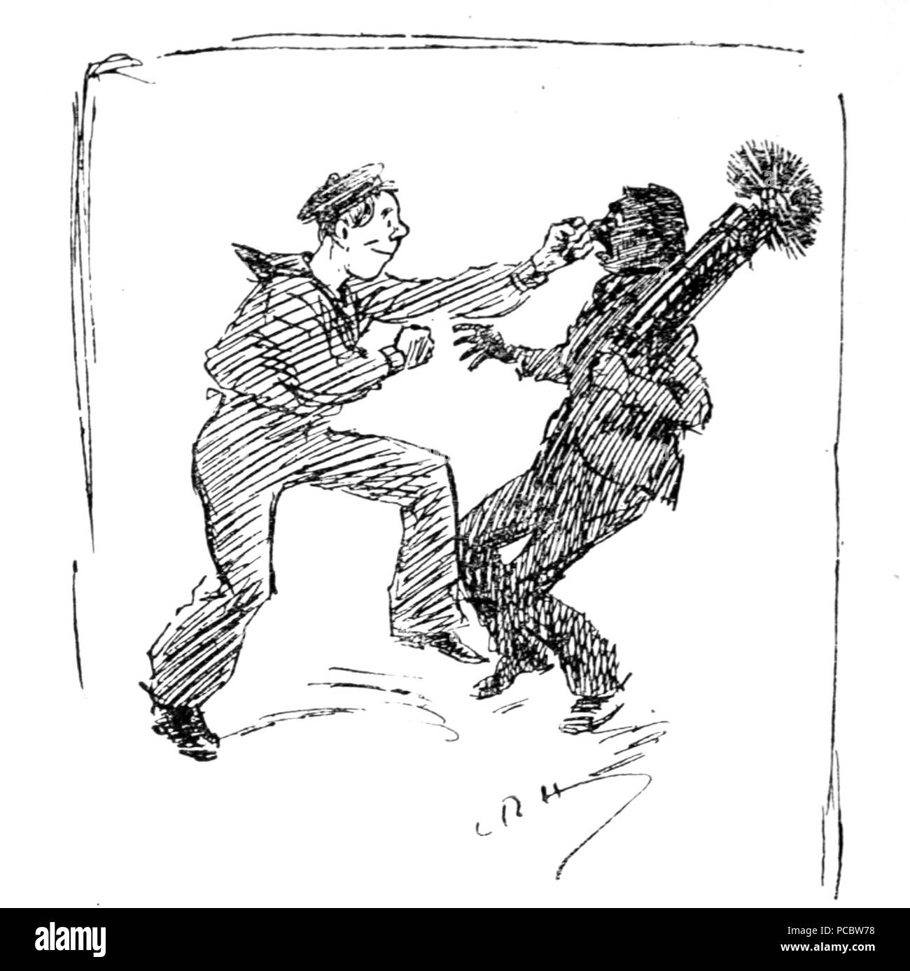 39 Herr's Punch Buch von Sport (Abbildung Seite 176). Stockfoto