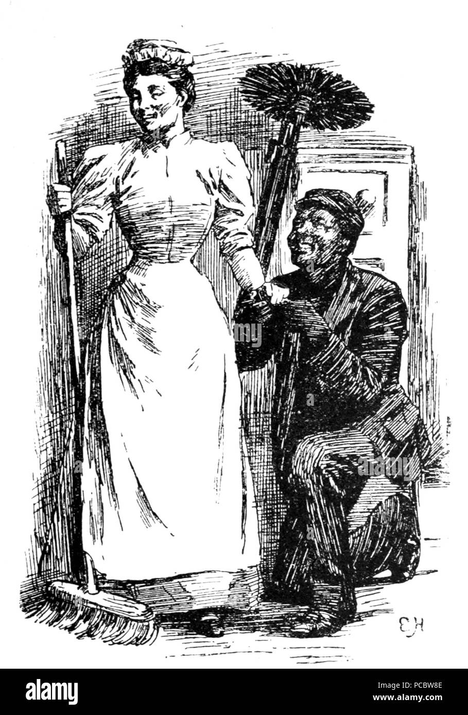 39 Herr's Punch Buch von Sport (Abbildung Seite 189) Stockfoto