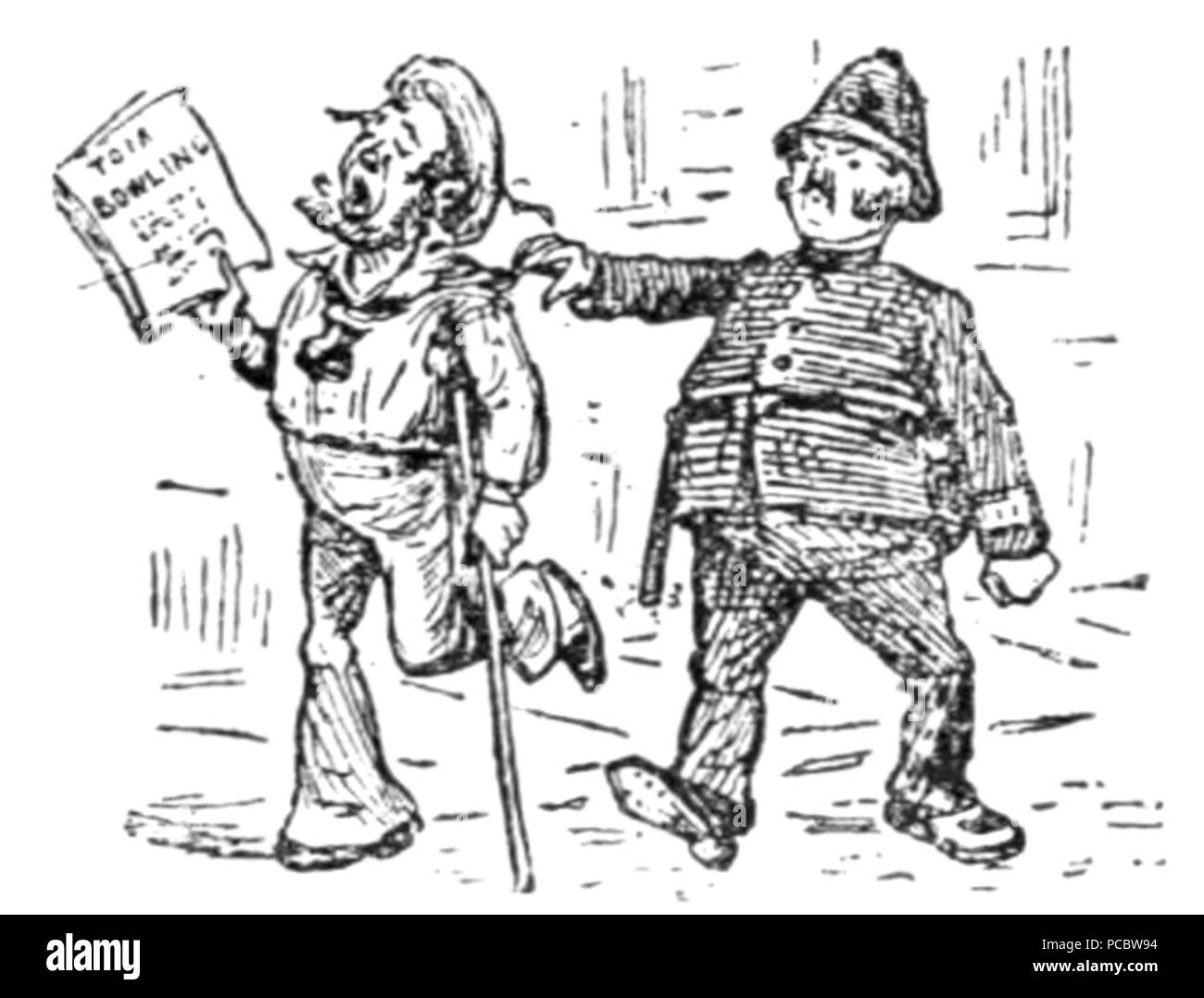 39 Herr's Punch Buch von Sport (Abbildung Seite 25 C) Stockfoto