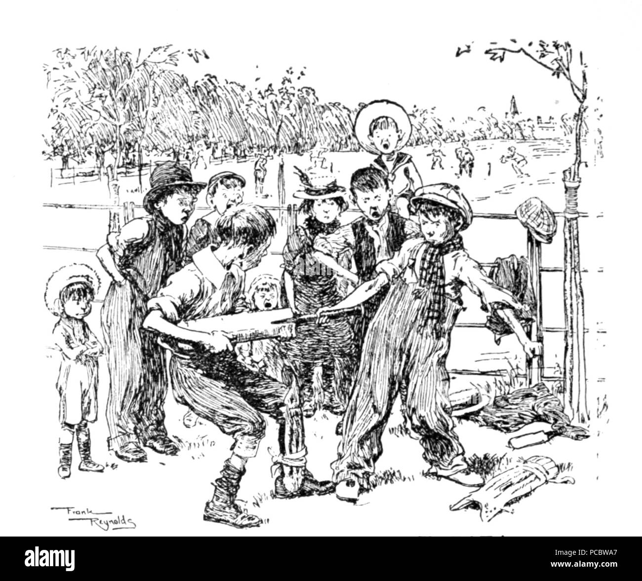 39 Herr's Punch Buch von Sport (Abbildung Seite 46). Stockfoto