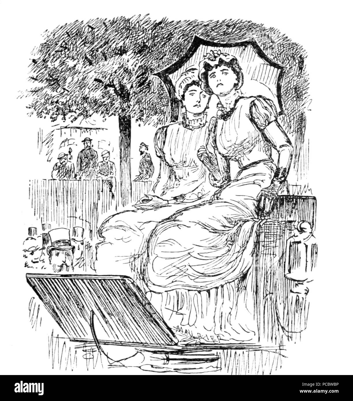 39 Herr's Punch Buch von Sport (Abbildung Seite 73). Stockfoto