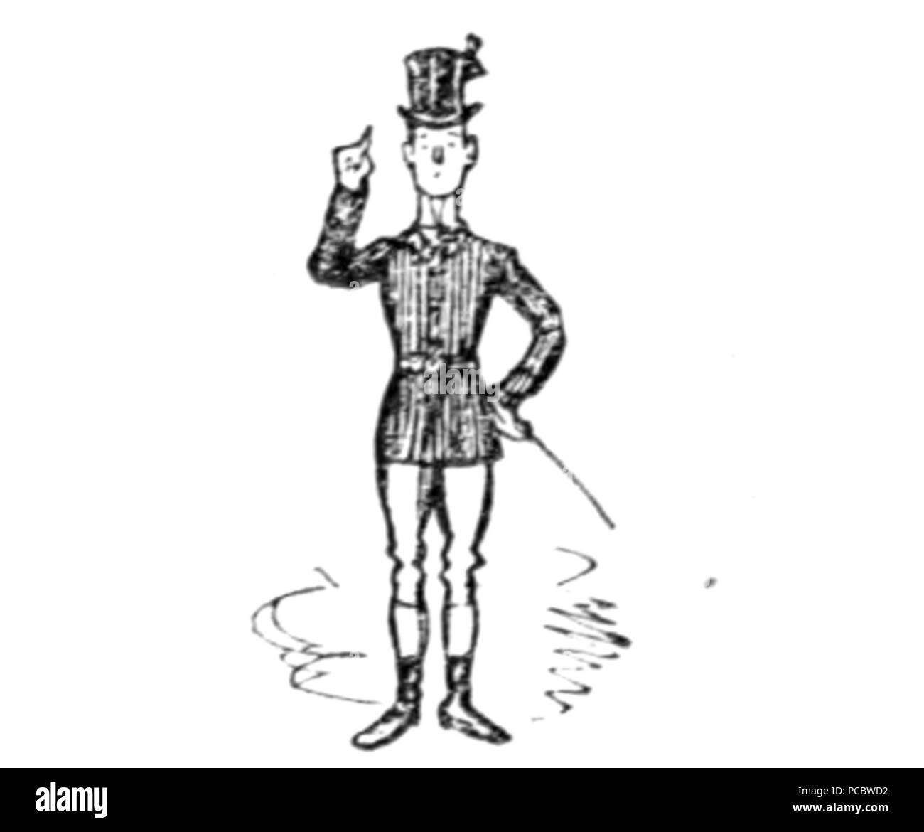 39 Herr's Punch Buch von Sport (Abbildung Seite 96 B) Stockfoto