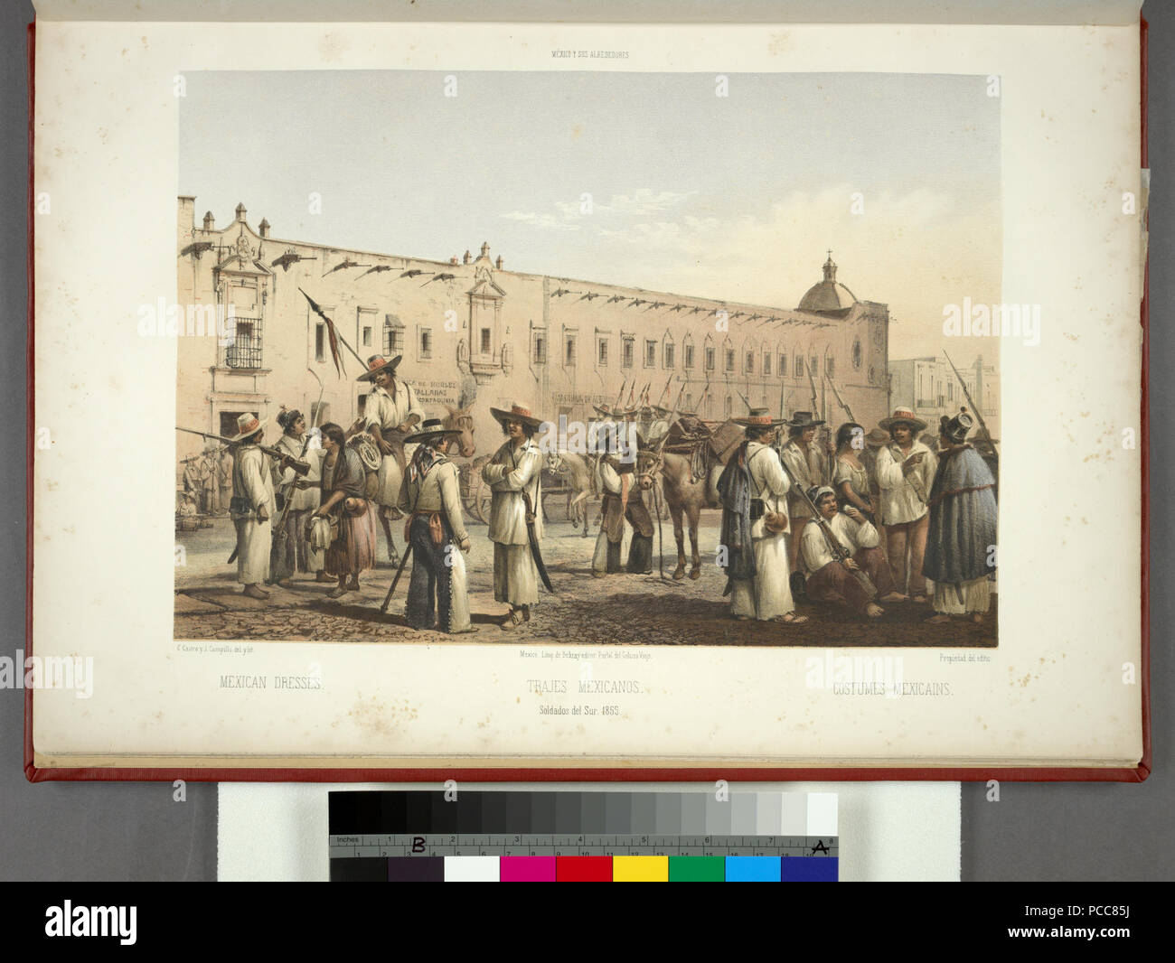 566 Soldados Del Sur-Casimiro Castro Stockfoto