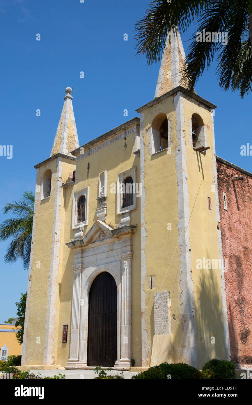 Kirche von Santa Ana, gegründet 1500, Merida, Yucatan, Mexiko, Nordamerika Stockfoto