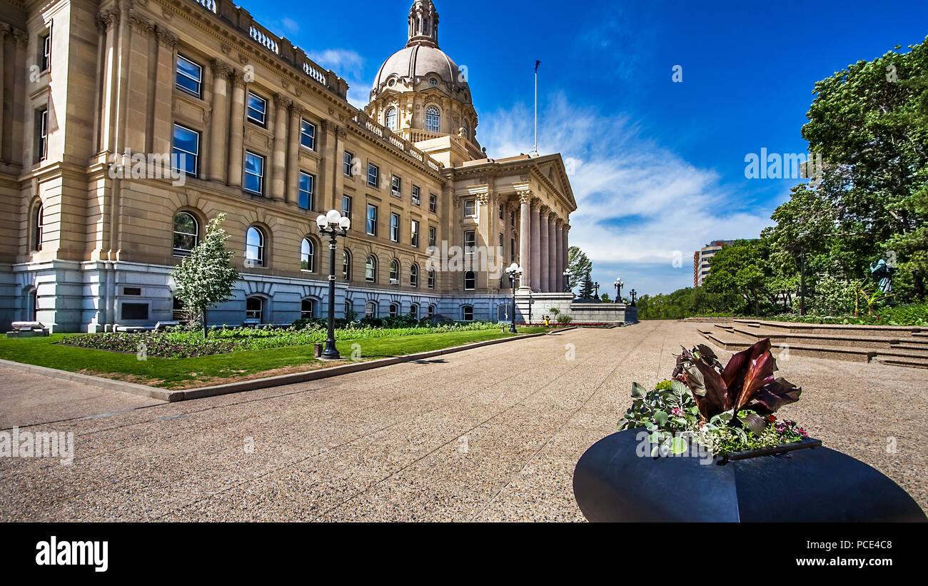 Die Alberta Gesetzgebung Gebäude Edmonton Alberta Kanada Stockfoto