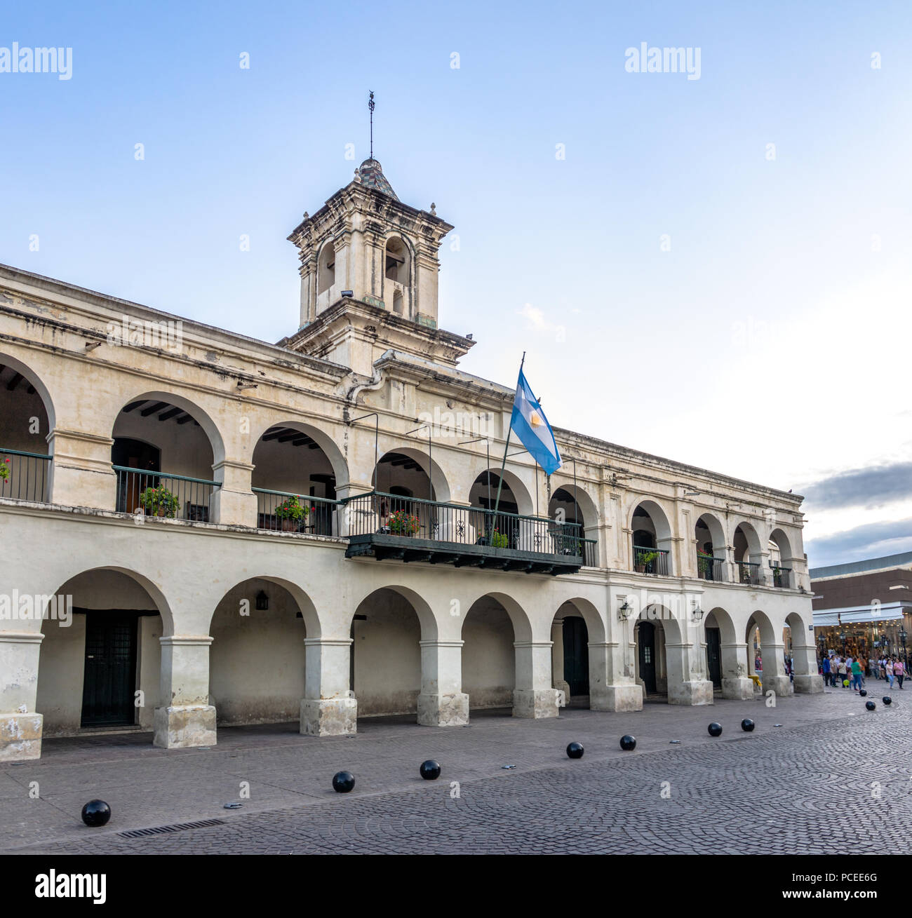 Salta Cabildo - Salta, Argentinien Stockfoto Salta Cabildo - Salta, Argentinien Stockfoto