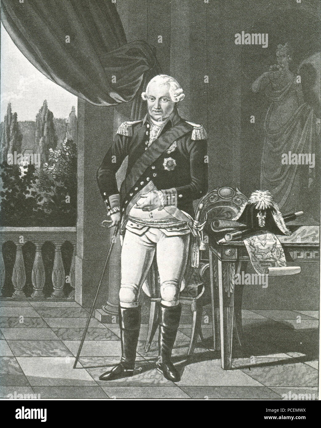 229 Friedrich Eugen Stockfoto