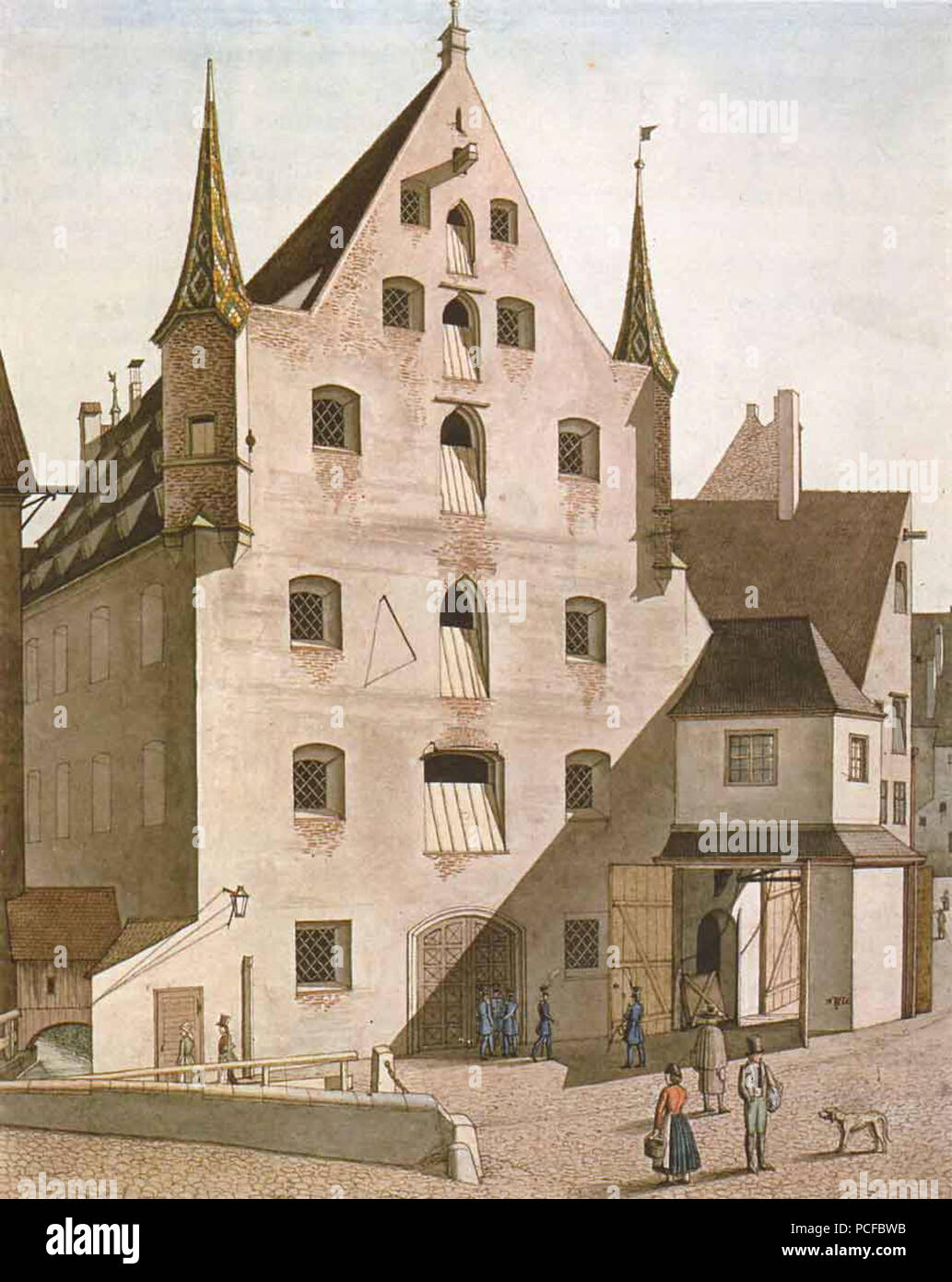 67 Bach024 Stockfoto