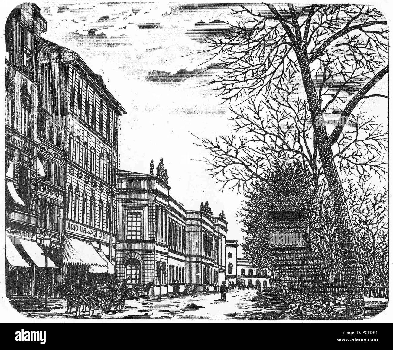 81 Berlin Hôtel de Rome Stockfoto